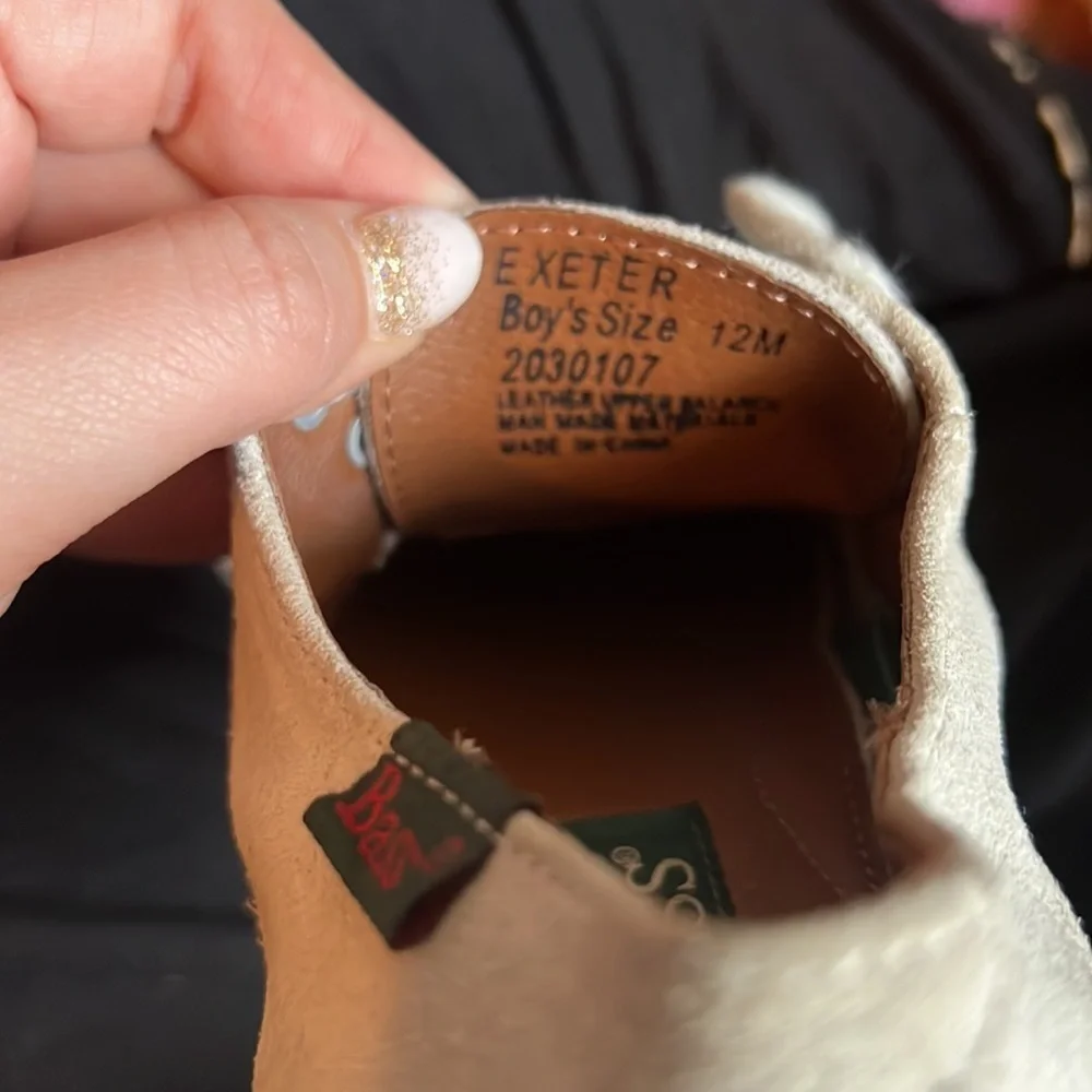 Vintage Bass Learher Shoes | Toddler Boy 12M